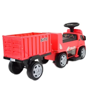 Jeździk, Ciężarówka Na Akumulator Gts-6688-e Z Przyczepą I Dźwiękami - Pojazdy elektryczne dla dzieci Jeździk, Ciężarówka Na Akumulator Gts-6688-e Z Przyczepą I Dźwiękami - Pojazdy elektryczne dla dzieci - miniaturka - grafika 9