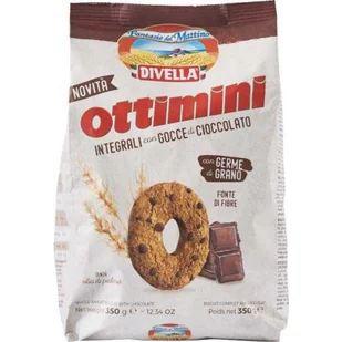 Ciastka Ottimini Integrali Cioccolato 350g - Divella - Ciastka - miniaturka - grafika 1
