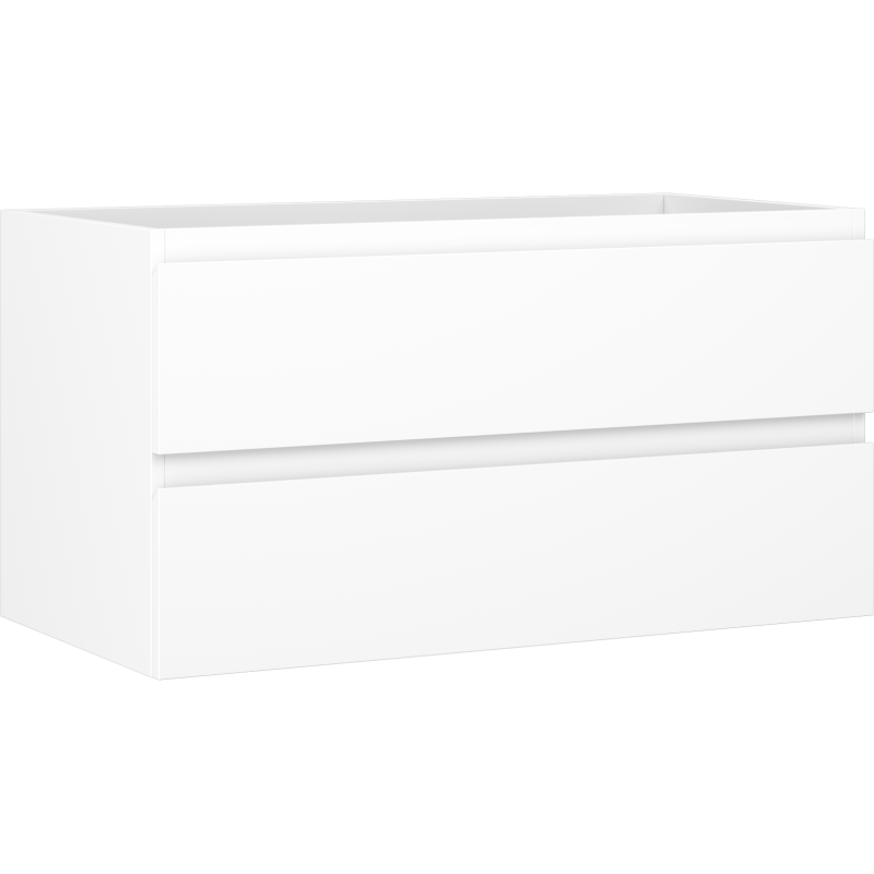 Mexen Orio szafka łazienkowa podumywalkowa 90 cm, 2 szuflady, biała mat - 91A10-09047-2-BFF01