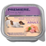 Mokra karma dla psów - PREMIERE Finest Meat Adult Kurczak z szynką 10x150 g - miniaturka - grafika 1