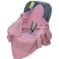 Otulacze - OTULACZ DO FOTELIKA NOSIDEŁKA MUŚLINOWY BEZ WYPEŁNIENIA LETNI Kerstin - miniaturka - grafika 1