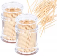 Pozostałe akcesoria kuchenne - Wykałaczki drewniane patyczki koreczki 400 sztuk - miniaturka - grafika 1