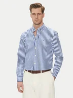 Koszule męskie - Tommy Hilfiger Koszula MW0MW39159 Niebieski Regular Fit - miniaturka - grafika 1