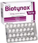 Włosy, skóra, paznokcie - Biofarm Biotynox forte 10 mg x 60 tabl |  OD 199 PLN! - miniaturka - grafika 1