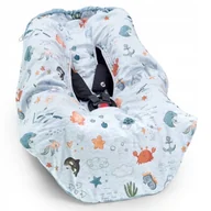 Śpiworki dla dzieci - Otulacz kocyk do fotelika Ocean Krabik i Przyjaciele, Albero Mio - miniaturka - grafika 1