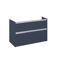Szafki łazienkowe - ROCA A857901538 Szafka GAP PRO do kompletacji z blatem 100 cm Niebieski mat - miniaturka - grafika 1