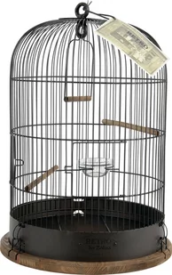 Zolux Klatka Retro Lisette śr.35 dla ptaków czarna 24715-uniw - Klatki i wyposażenie dla ptaków - miniaturka - grafika 1