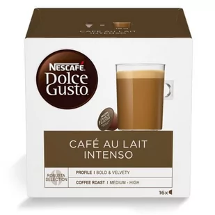 Nescafe Kapsułki do espresso Dolce Gusto Café au Lait Intenso - Kawa w kapsułkach i saszetkach - miniaturka - grafika 1
