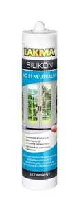 Silikon neutralny Lakma bezbarwny 280ml - Silikony - miniaturka - grafika 1