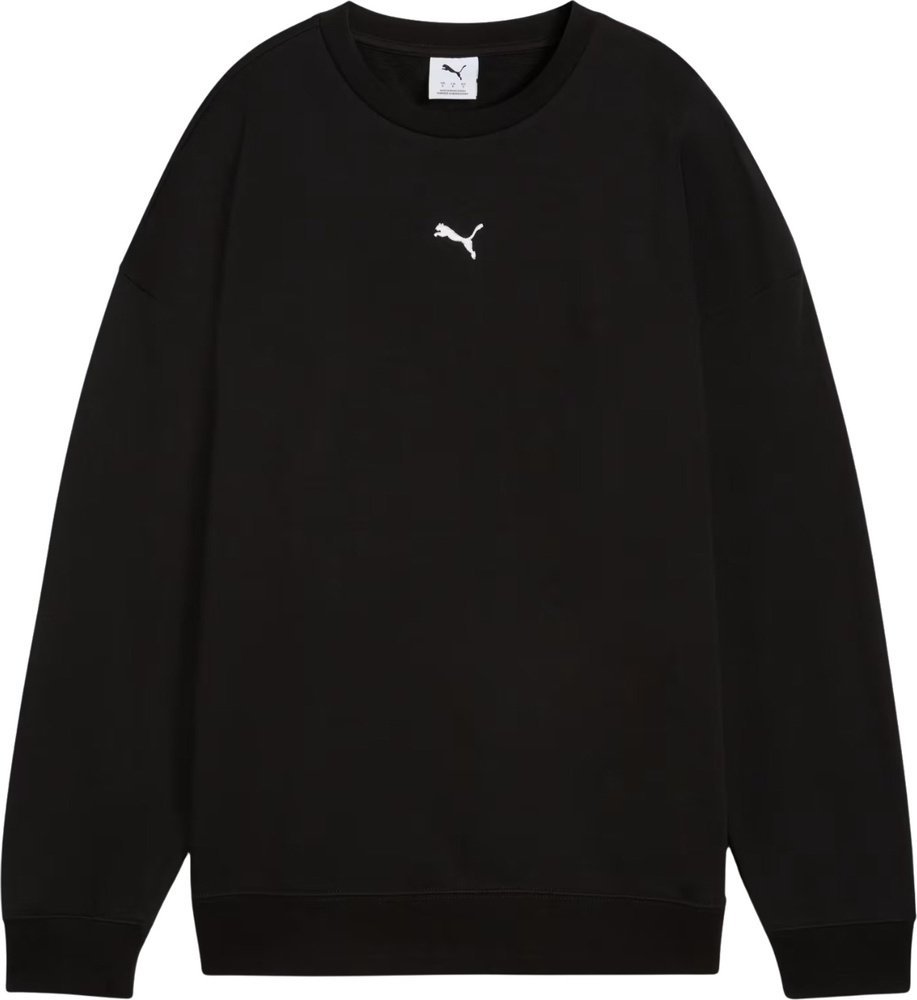 Puma Bluza damska Puma ESS Oversized Crew TR czarna 685401 01 L