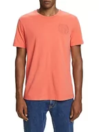 Koszulki męskie - ESPRIT T-shirt męski, 640/Coral Red, S - miniaturka - grafika 1