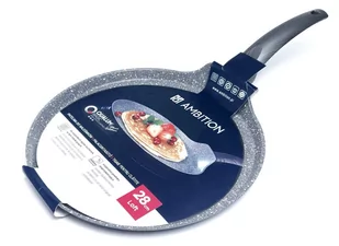 PATELNIA DO NALEŚNIKÓW KAMIENNA XXL AMBITION LOFT 28CM - Patelnie - miniaturka - grafika 1