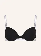 Biustonosze - Calvin Klein Biustonosz Z Fiszbinami Icon Cotton Modal schwarz - miniaturka - grafika 1