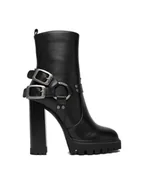 Botki damskie - G-Star Raw Botki EO-LING-LT2560-227 Czarny - miniaturka - grafika 1