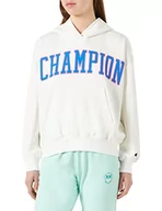Bluzy damskie - Champion Damska bluza z kapturem Rochester 1919 C-Campus, Off-White (Way), S, Off-white (Way), S - miniaturka - grafika 1