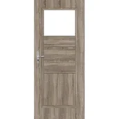 Drzwi wewnętrzne - Skrzydło CERES tuleje sonoma 70 P 2Z WC - miniaturka - grafika 1