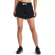 Spodenki damskie - Spodenki krótkie damskie Under Armour Rival Fleece Short - miniaturka - grafika 1