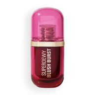 Róże do policzków - Makeup Revolution Superdewy Blush Burst Róż do Policzków Very Cherry Berry - miniaturka - grafika 1
