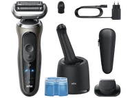 Golarki męskie - Braun Seria 7 72-C7200CC Czarny - miniaturka - grafika 1