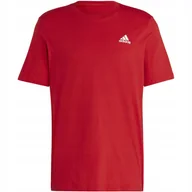 Koszulki męskie - Koszulka męska adidas Essentials Single Jersey Embroidered Small Logo Tee c - miniaturka - grafika 1