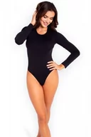 Body - Gatta 5530 czarny body damskie - miniaturka - grafika 1