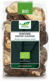 Bio Planet Shiitake (Grzyby Suszone) Bio 50 G - Grzyby - miniaturka - grafika 1