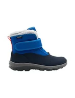 Buty dla chłopców - Jack Wolfskin Unisex dziecięce buty zimowe Vojo Shell Texapore Mid Vc K, Crisp kobaltowy, 32 EU - miniaturka - grafika 1