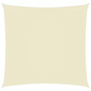 vidaXL Żagiel ogrodowy, tkanina Oxford, kwadratowy, 4x4 m, kremowy vidaXL - Parasole ogrodowe - miniaturka - grafika 2