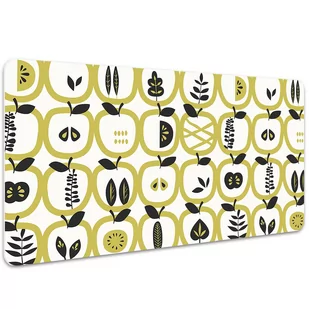 Ochronna podkładka na biurko Jabłka wzór 100x50 cm, Dywanomat - Podkładki na biurko - miniaturka - grafika 1