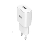 Ładowarki do telefonów - Xqisit USB A 2,4 A (biały) - miniaturka - grafika 1