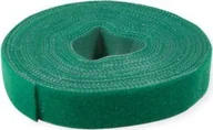 Maskownice do kabli - Organizer Value VALUE rzep na rolce, 10 mm, zielony, 25 m - miniaturka - grafika 1