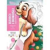 Poradniki dla rodziców - Art therapy. Kolorowanka antystresowa. Disney. Dzieci i dorośli. Iluzje optyczne. Zagadkowe rysunki - miniaturka - grafika 1