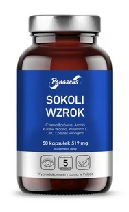 PANASEUS Panaseus Sokoli wzrok - 50 k zdrowe oczy YA8557 - Suplementy naturalne - miniaturka - grafika 1