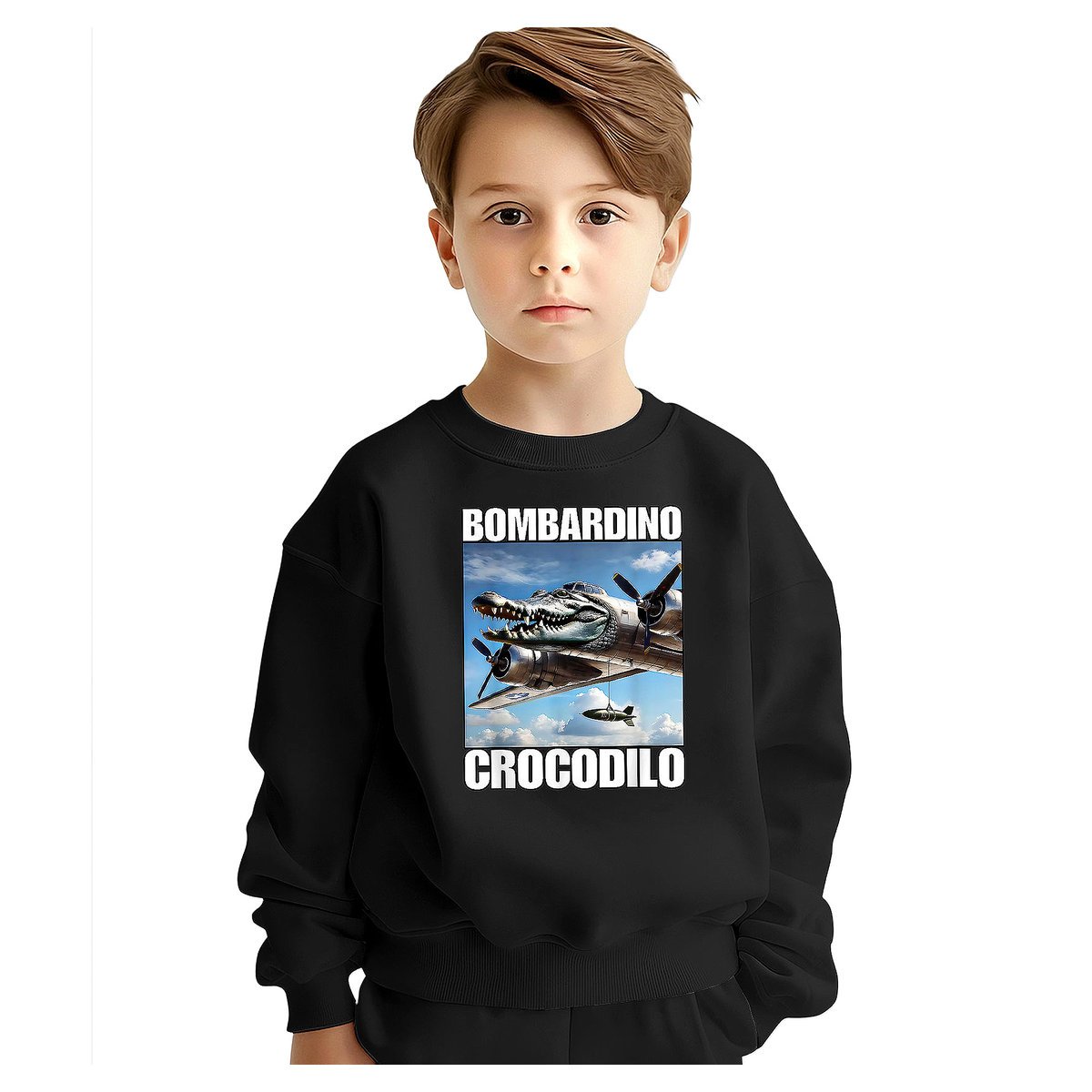 BLUZA DZIECIĘCA BOMBARDINO CROCODILO 134-140 DLA CHŁOPCA DZIEWCZYNKI