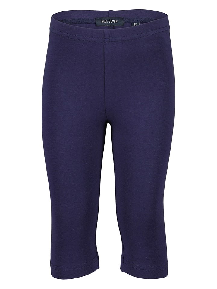 Blue Seven Legginsy w kolorze granatowym