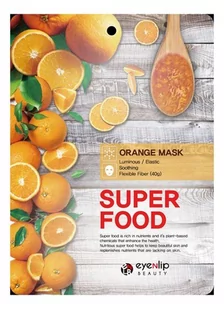 Eyenlip Super Food Orange Maseczka w płacie Korea - Maseczki do twarzy - miniaturka - grafika 1