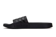 Klapki i japonki męskie - Adidas, Klapki męskie Adilette Shower Gz3772, rozm. 39, Czarny - miniaturka - grafika 1
