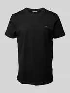 Koszulki męskie - T-shirt z detalem z logo - miniaturka - grafika 1