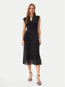 Sukienki - Calvin Klein Sukienka koktajlowa K20K208366 Czarny Regular Fit - miniaturka - grafika 1