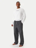 Piżamy męskie - Calvin Klein Piżama Ls Tee LV00NM2953 Biały Regular Fit - miniaturka - grafika 1
