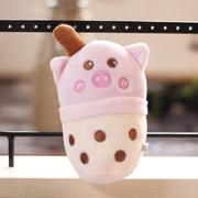 Herbata - Mimi 12cm Boba Plushies Bubble Tea Pluszowe zabawki Cartoon Bubble Tea Nadziewane miękkie mleko Herbata Pluszowa poduszka spożywcza dla dzieci Gift... - miniaturka - grafika 1