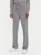 Spodnie damskie - JOOP! Spodnie dzianinowe 58 JW244KN363 30043973 Szary Regular Fit - miniaturka - grafika 1