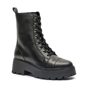 Michael Kors Skórzane botki BLAKE - Botki damskie - miniaturka - grafika 1