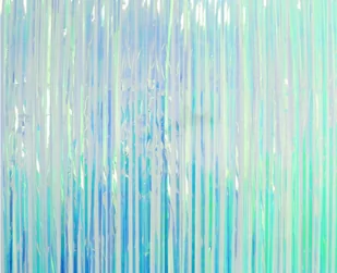 Kurtyna - zasłona na drzwi błękitna opalizująca- 100 x 200 cm - Sylwester - miniaturka - grafika 1