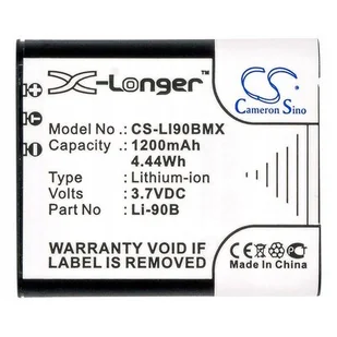 Cameron Sino Olympus Li-90B 1200mAh 4.44Wh Li-Ion 3.7V Cameron Sino) - Akumulatory do aparatów dedykowane - miniaturka - grafika 1