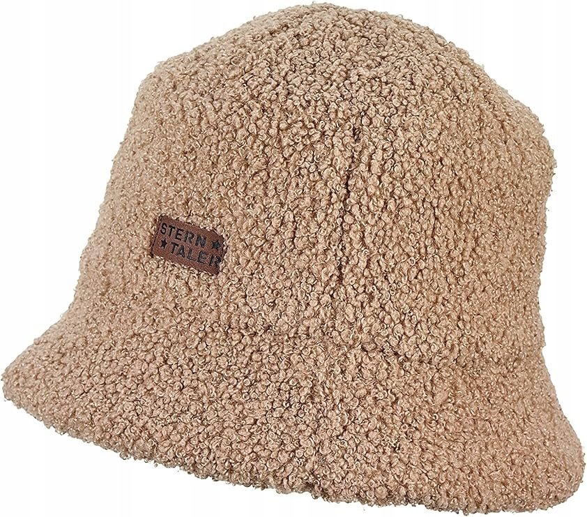 STERNTALER BEANIE DZIECIĘCA BEŻOWA CZAPKA BUCKET 53 6BA