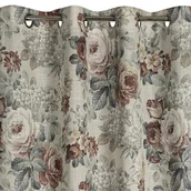 Zasłony - Zasłona EUROFIRANY Gabi 140 x 250 cm Naturalno-rudy - miniaturka - grafika 1