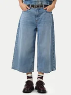 Spodnie sportowe damskie - Noisy May Szorty jeansowe Windie 27034082 Niebieski Relaxed Fit - miniaturka - grafika 1