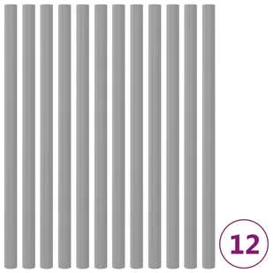 vidaXL Lumarko Piankowe rękawy na słupki trampoliny, 12 szt., 92,5 cm, szare 92957 - Zabawki i gry sportowe - miniaturka - grafika 1