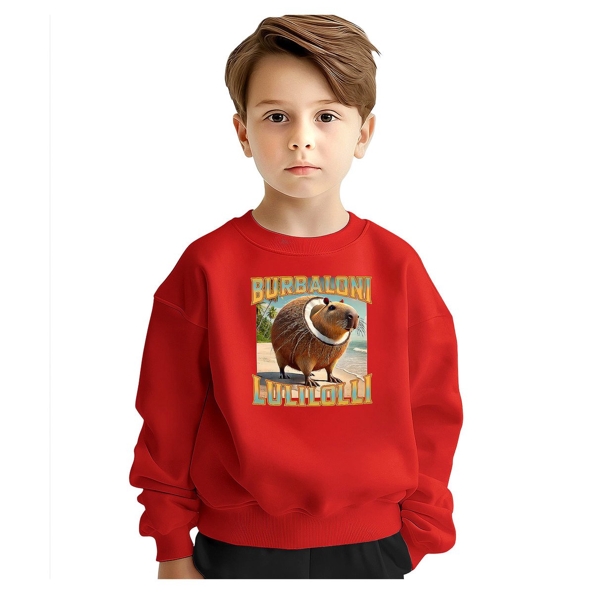 BLUZA DZIECIĘCA BRAINROT BURBALONI LULILOLI 146-152 DLA CHŁOPCA DZIEWCZYNKI